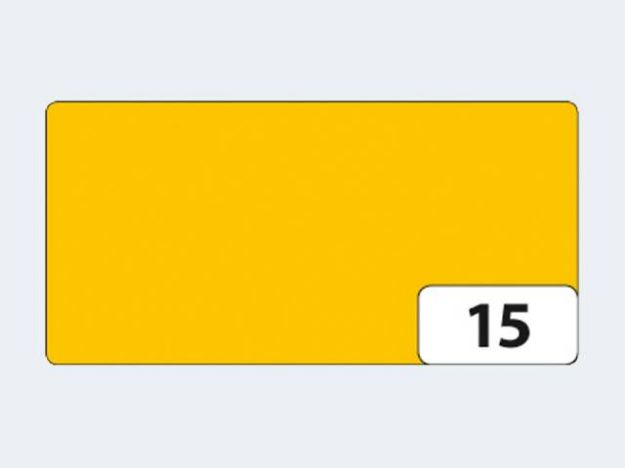 Bild von Tonpapier 50x70 10Bl 130g goldgelb - 6715