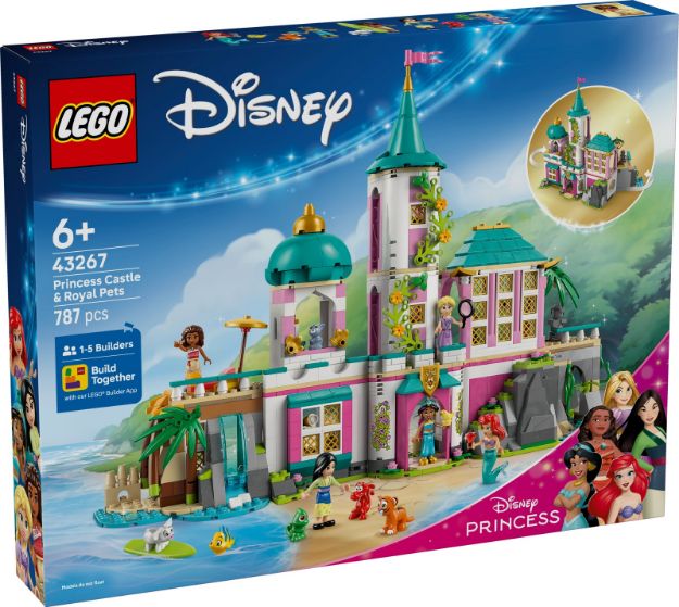 Bild von LEGO® Disney Princess - 43267 Prinzessinnenschloss mit Haustieren