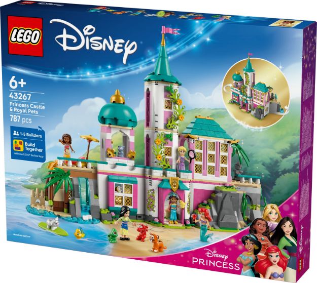 Bild von LEGO® Disney Princess - 43267 Prinzessinnenschloss mit Haustieren