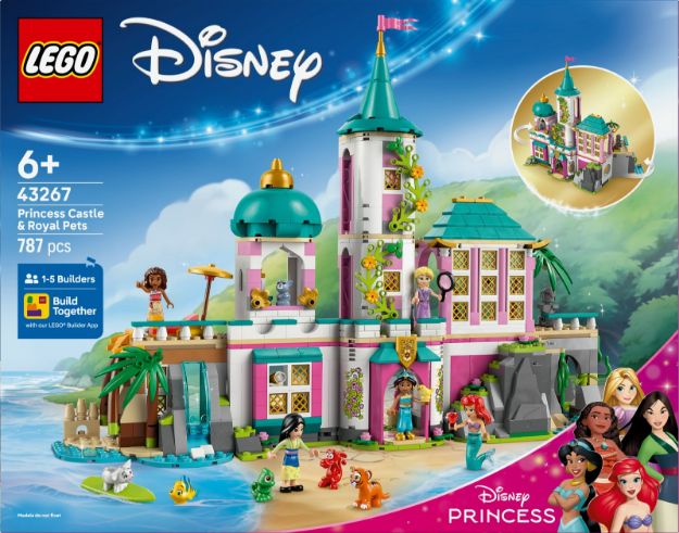 Bild von LEGO® Disney Princess - 43267 Prinzessinnenschloss mit Haustieren