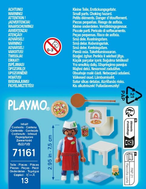 Bild von PLAYMOBIL 71161 Pizzabäcker