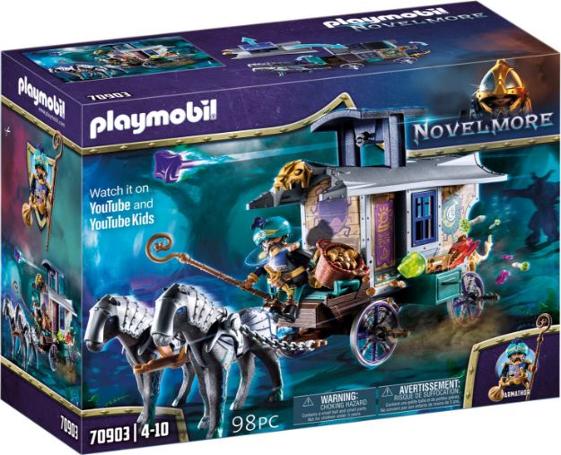 Bild von PLAYMOBIL® - Violet Vale - Händlerkutsche - 70903