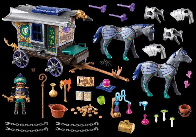 Bild von PLAYMOBIL® - Violet Vale - Händlerkutsche - 70903