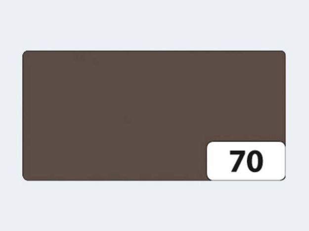 Bild von Tonpapier 50x70 10Bl 130g dunkelbraun - 6770