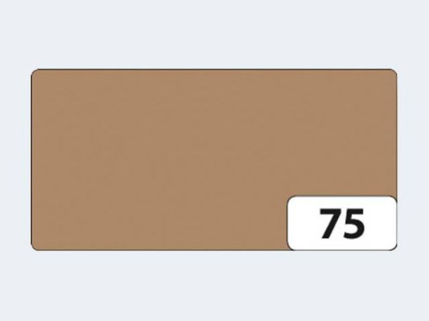 Bild von Tonpapier 50x70 10Bl 130g rehbraun - 6775