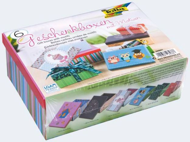 Bild von Geschenkboxen 6 er Set Ganzjahr - 32601