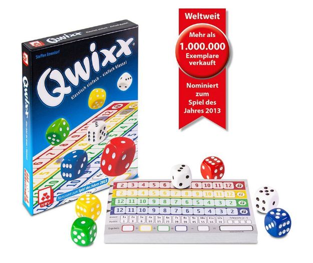 Bild von NSV Qwixx, nominiert zum Spiel des Jahres 2013 - 4015