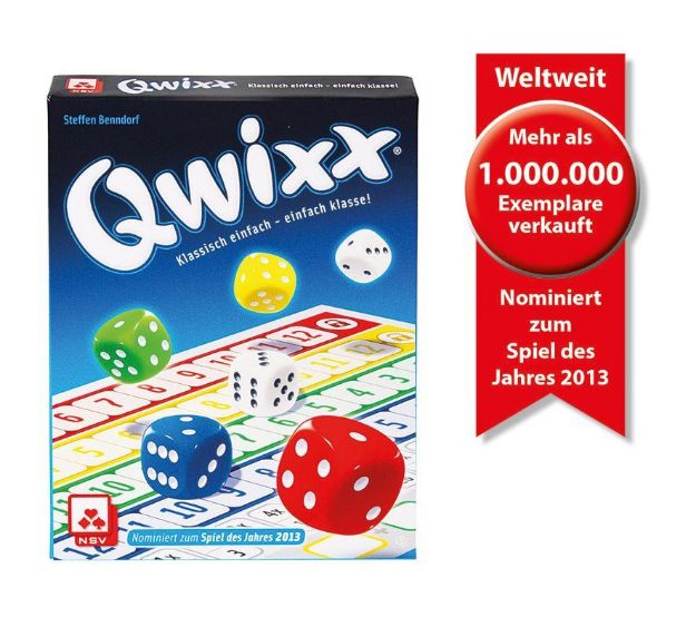 Bild von NSV Qwixx, nominiert zum Spiel des Jahres 2013 - 4015