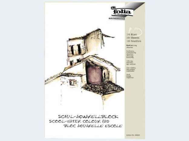 Bild von Aquarellblock 30x42 10Bl 150g rauh geleimt - 8353