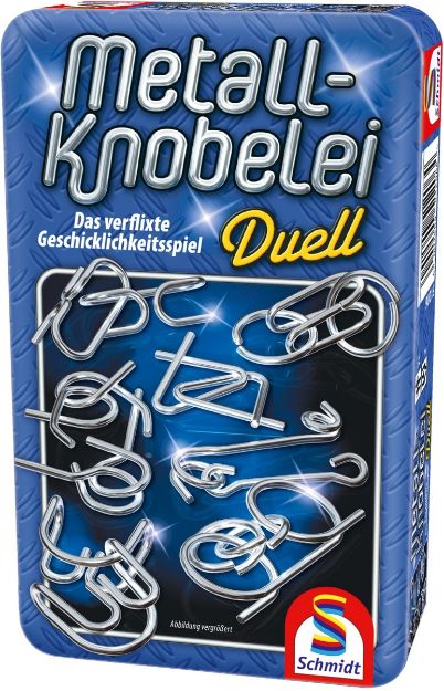 Bild von Schmidt Spiele Metall-Knobelei Mitbringspiel in der Metalldose - 51206