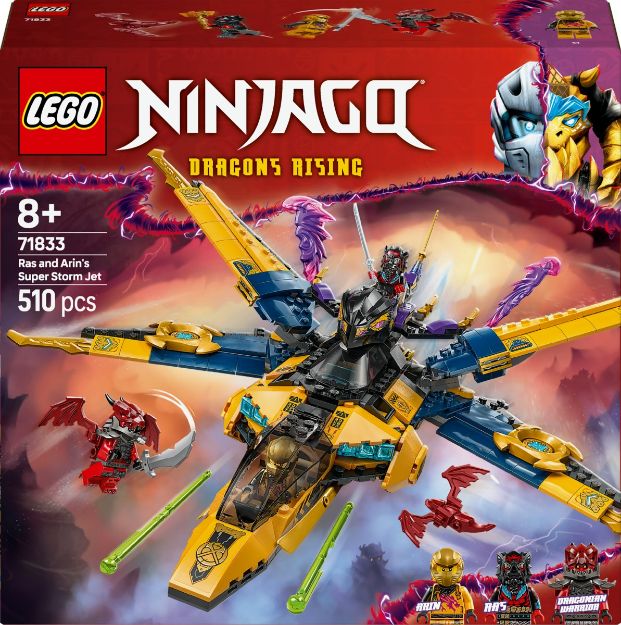 Bild von LEGO® NINJAGO - 71833 Ras und Arins Super-Sturmflieger