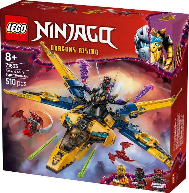 Bild von LEGO® NINJAGO - 71833 Ras und Arins Super-Sturmflieger