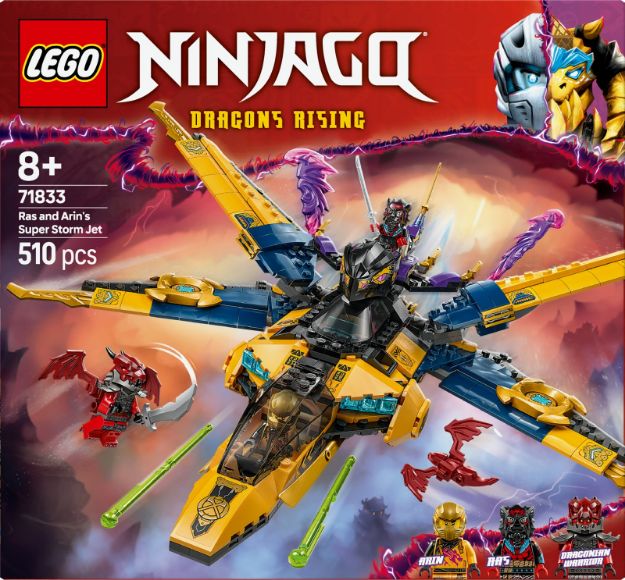 Bild von LEGO® NINJAGO - 71833 Ras und Arins Super-Sturmflieger