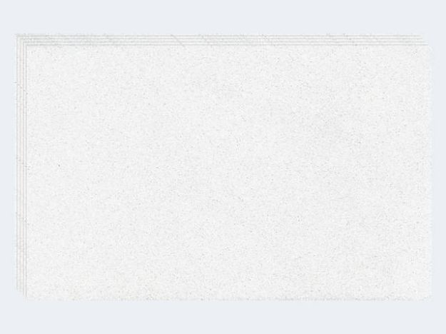 Bild von Moosgummi 29x40 5 Bogen 2mm weiss - 23500
