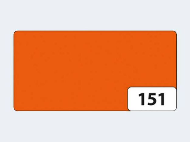 Bild von Plakatkarton 48x68 10Bl 380g mandarin - 65151