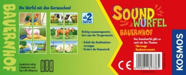 Bild von Soundwürfel Bauernhof - 697365
