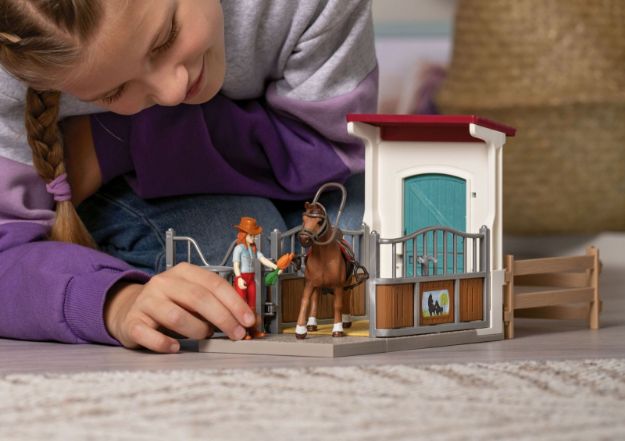 Bild von Schleich HC Pferdebox mit Hannah & Cayenne