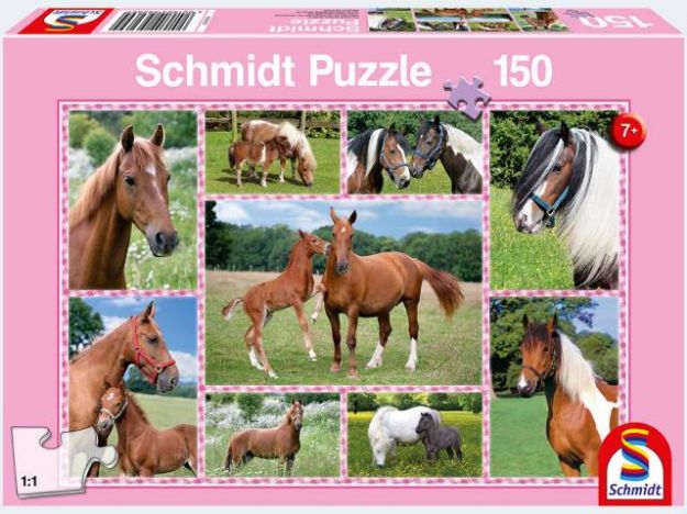 Bild von Puzzle 150T Pferdeträume - 56269