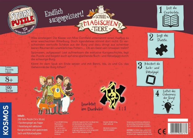Bild von Schule der magischen Tiere Puzzle Endlich ausgegei - 698737