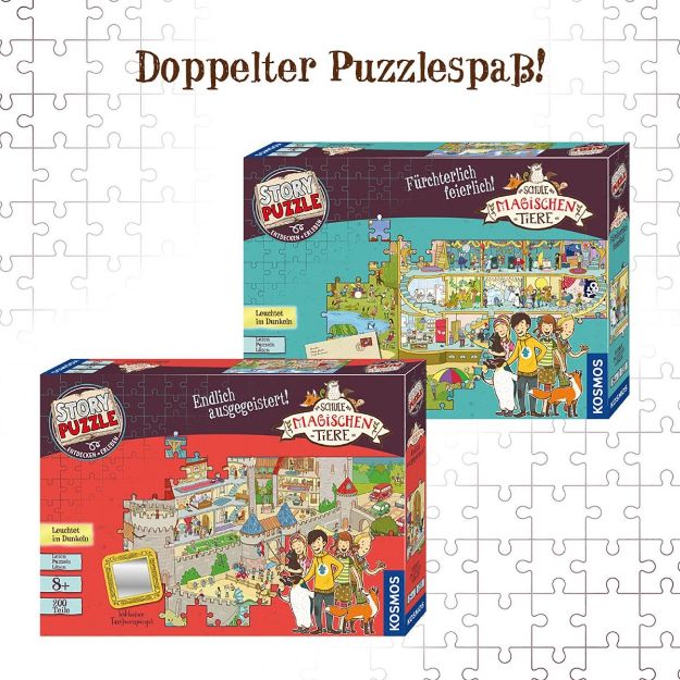Bild von Schule der magischen Tiere Puzzle Endlich ausgegei - 698737