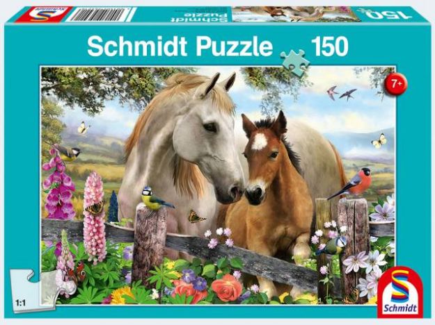 Bild von Puzzle 150T Stute & Fohlen - 56421