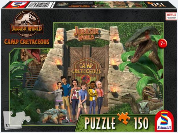 Bild von Puzzle 150T Jarassic World Camp Kreidezeit - 56437