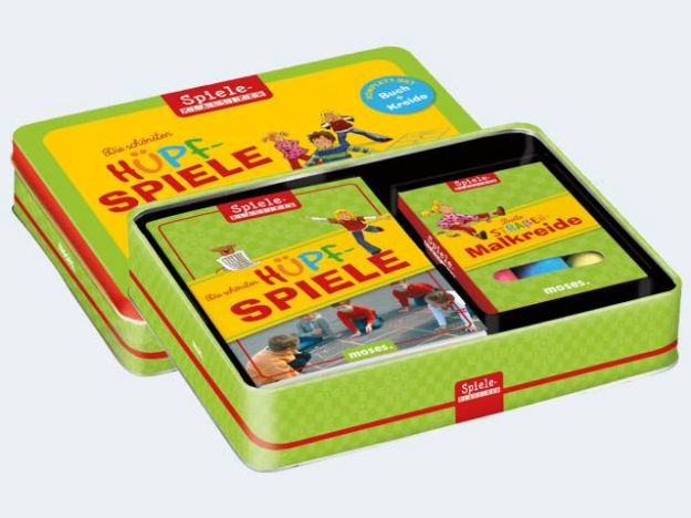 Bild von Hüpfspiele-Set mit Buch - 3156