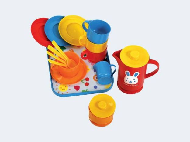 Bild von Gowi Kaffeeservice Lyon 18T für 4 Personen Tablett - 454-13