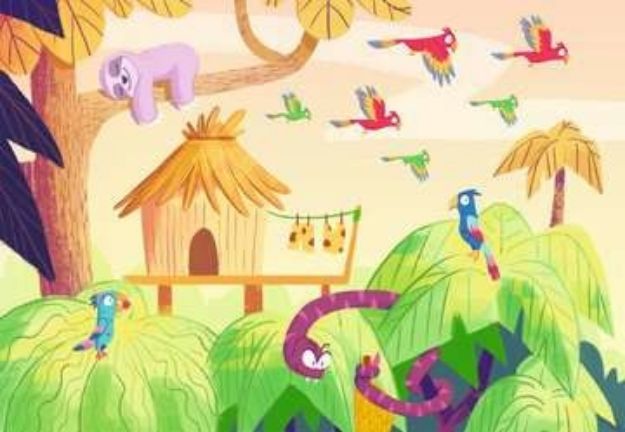 Bild von Puzzle 2x24T Jungle Explorat puzzle&play - 05593
