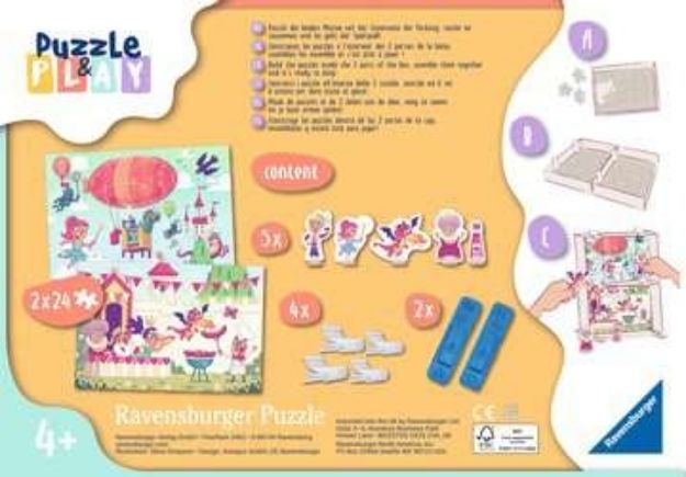 Bild von Puzzle 2x24T Royal BBQ puzzle&play - 05596