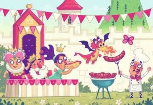 Bild von Puzzle 2x24T Royal BBQ puzzle&play - 05596