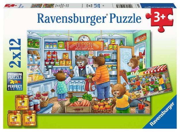 Bild von Ravensburger 07550 Puzzle 2x12Teile - 05076