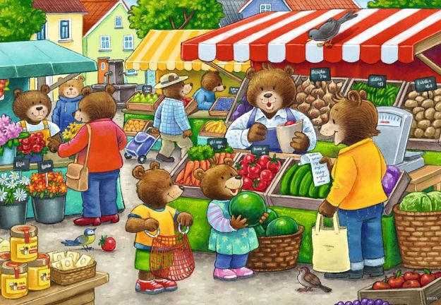 Bild von Ravensburger 07550 Puzzle 2x12Teile - 05076