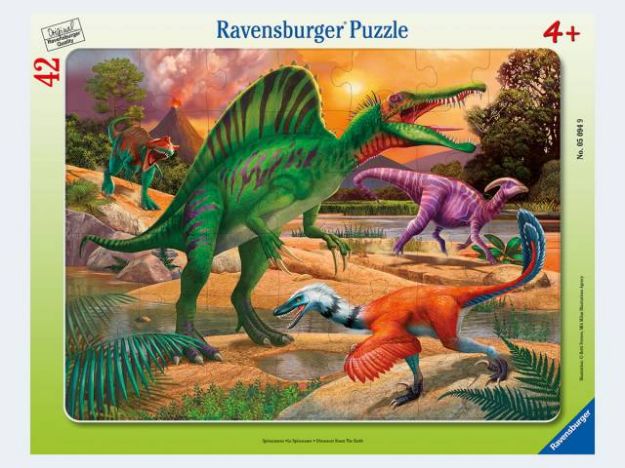 Bild von Rahmenpuzzle 48T Spinosaurus - 05094
