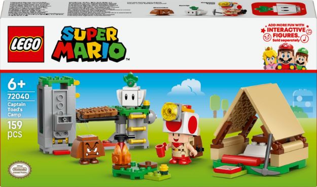 Bild von LEGO® Super Mario - 72040 Kapitän Toad-Camp