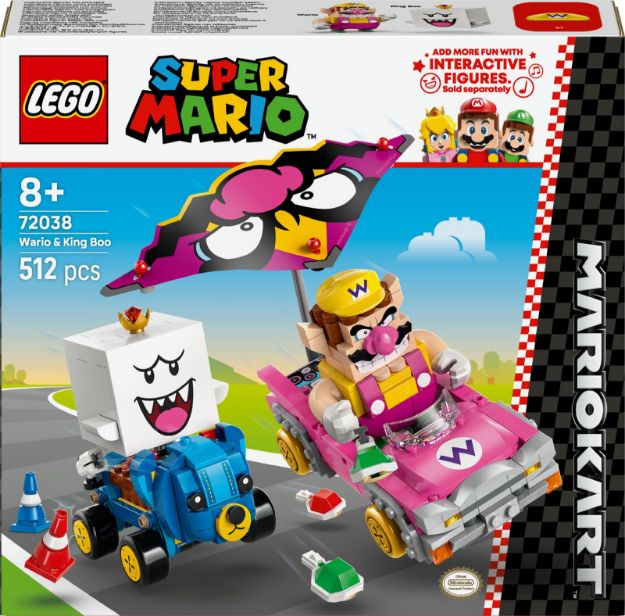 Bild von LEGO® Super Mario - 72038 Mario Kart™ – Wario & König Buu Huu