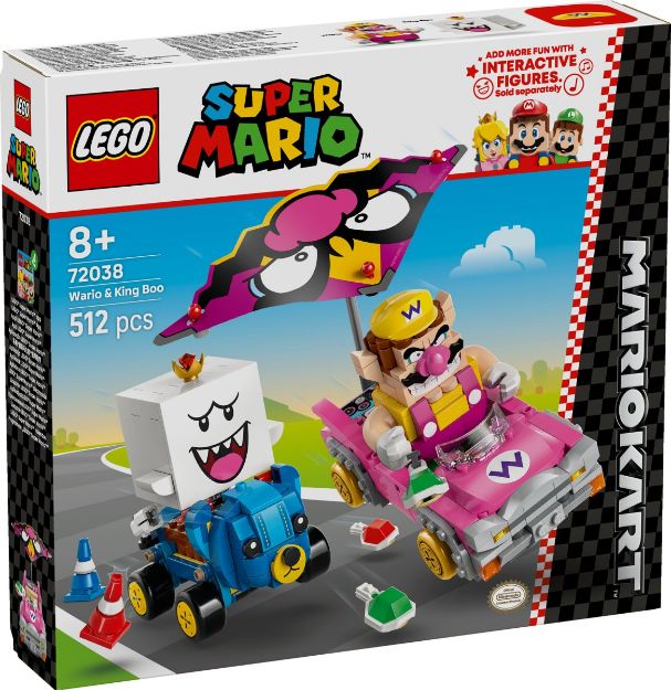 Bild von LEGO® Super Mario - 72038 Mario Kart™ – Wario & König Buu Huu
