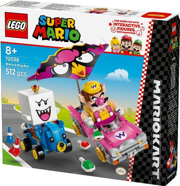 Bild von LEGO® Super Mario - 72038 Mario Kart™ – Wario & König Buu Huu