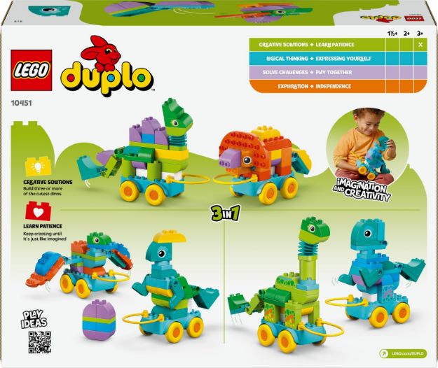 Bild von LEGO® DUPLO® - 10451 Dinos auf Rädern 3-in-1-Set