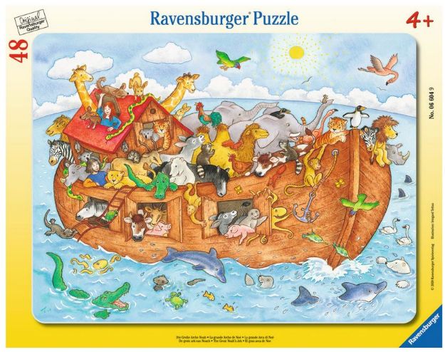 Bild von Rahmenpuzzle 48T Die große Arche Noah - 06604