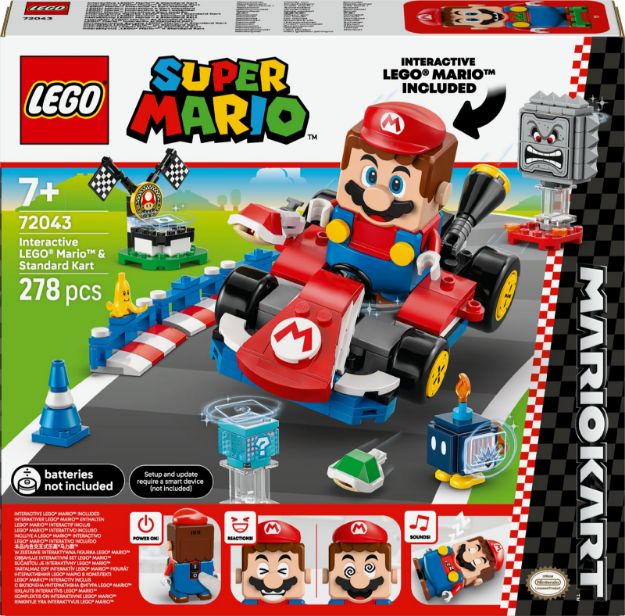Bild von LEGO® Super Mario - 72043 Mario Kart™ – Interaktiver  Mario™ & Standard-Kart