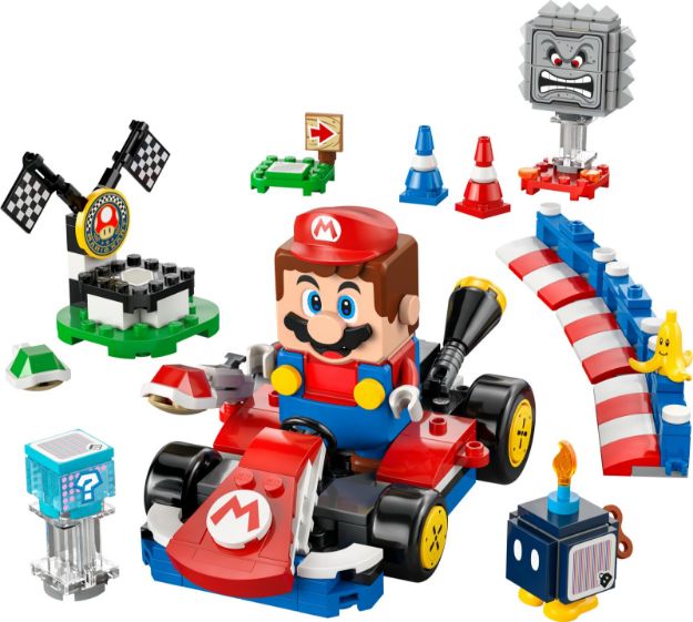 Bild von LEGO® Super Mario - 72043 Mario Kart™ – Interaktiver  Mario™ & Standard-Kart