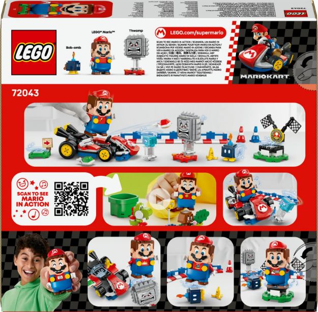 Bild von LEGO® Super Mario - 72043 Mario Kart™ – Interaktiver  Mario™ & Standard-Kart