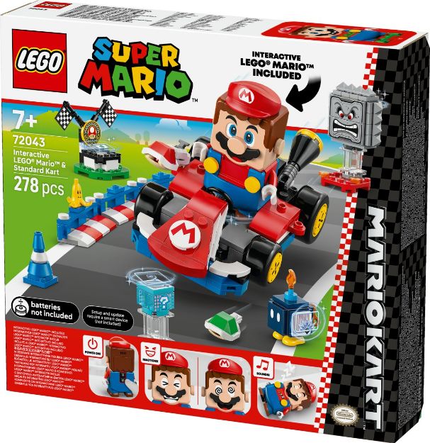 Bild von LEGO® Super Mario - 72043 Mario Kart™ – Interaktiver  Mario™ & Standard-Kart