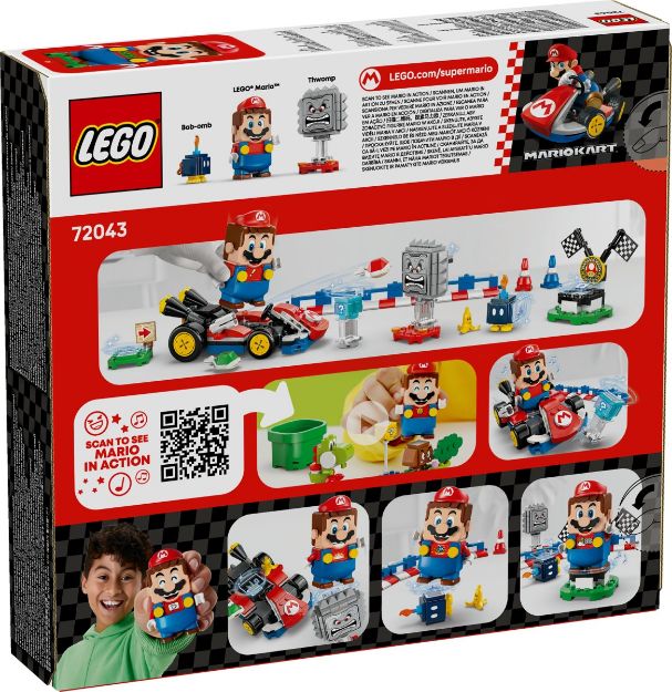 Bild von LEGO® Super Mario - 72043 Mario Kart™ – Interaktiver  Mario™ & Standard-Kart