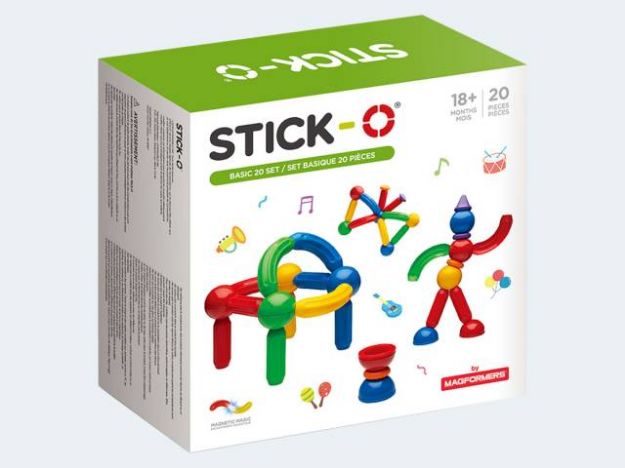 Bild von Magformers Stick-O Basic 20 Teile - 277-02