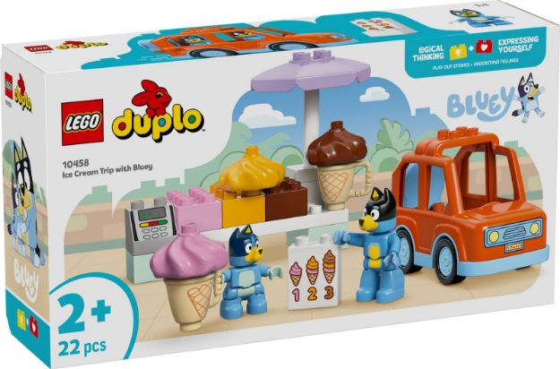 Bild von LEGO® DUPLO® Bluey - 10458 Ausflug zur Eisdiele mit Bluey