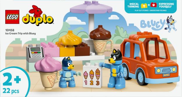 Bild von LEGO® DUPLO® Bluey - 10458 Ausflug zur Eisdiele mit Bluey