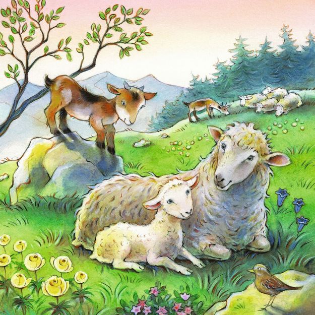 Bild von Puzzle 3x49T Kuschelzeit - 08029