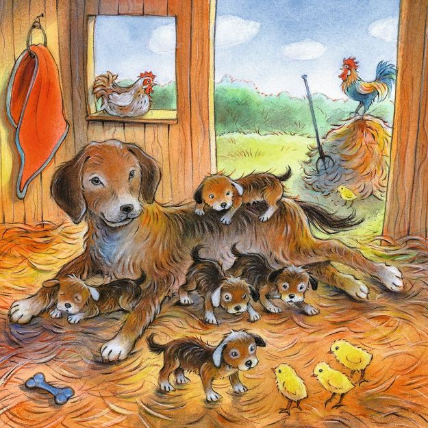 Bild von Puzzle 3x49T Kuschelzeit - 08029